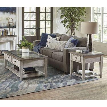 Heartland Rectangular Ceiling Tile Occasional Table Set