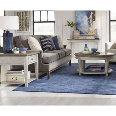 Heartland Round Ceiling Tile Occasional Table Set