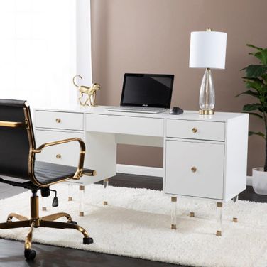 Helston White Writing Desk