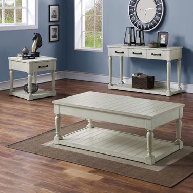 Hemingway Alabaster Lift Top Occasional Table Set