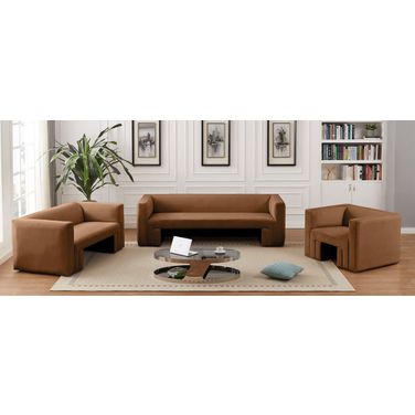 Henson Living Room Set In Saddle