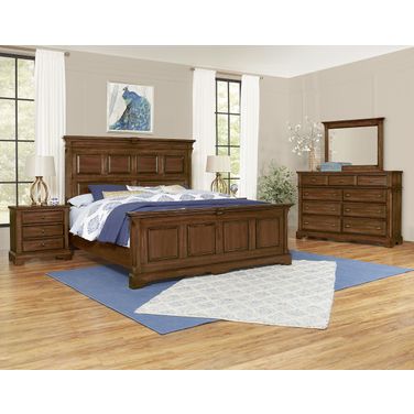 Heritage Amish Cherry Mansion Bedroom Set