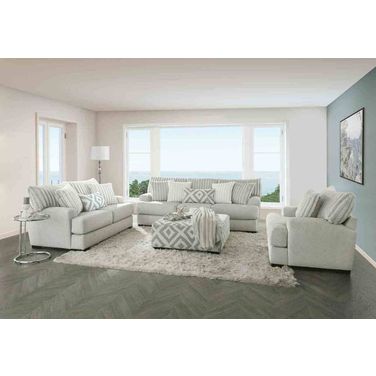 Hermilly Living Room Set In Gray