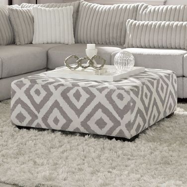 Hermiston Ottoman In Gray