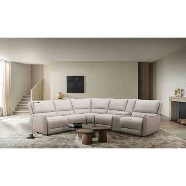 Hestia Power Sectional In Beige