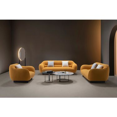 HF5009 Living Room Set In Yellow