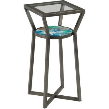 Hidden Treasures Carroll Square Accent Table
