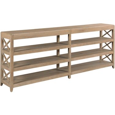 Hidden Treasures Console Table In Taupe
