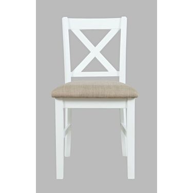 Hobson X-Back Chair In White