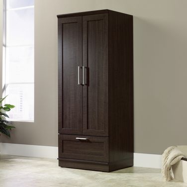 Homeplus 29 Inch Storage Cabinet Wardrobe In Dakota Oak