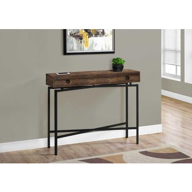 Homeroots Accent Table With Black Legs