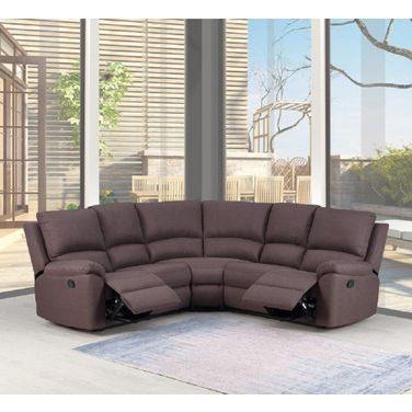 Homeroots Brown Sectional 366240