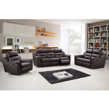 Homeroots Brown Sofa Set 366194