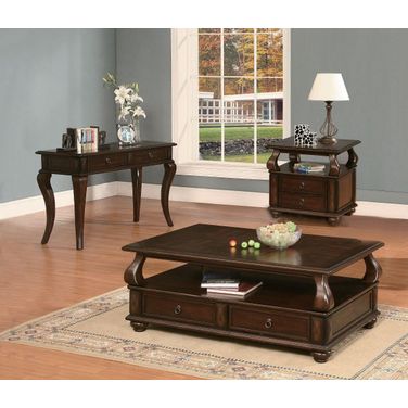Homeroots Walnut Coffee Table