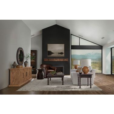 Hooker Furniture Big Sky 3 Piece Occasional Living Room Set In Medium Wood