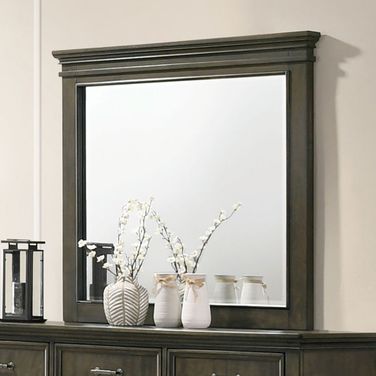 Houston Mirror In Gray
