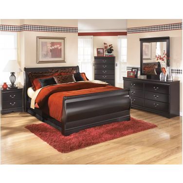 Huey Vineyard Queen Sleigh Bed