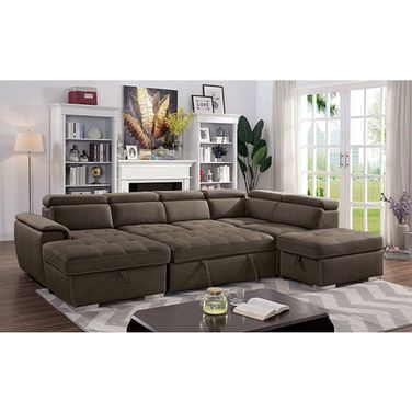 Hugo Sectional In Light Brown