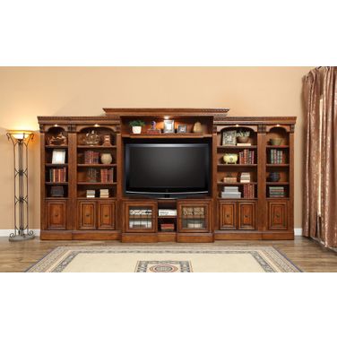 Huntington Entertainment Library Wall Unit