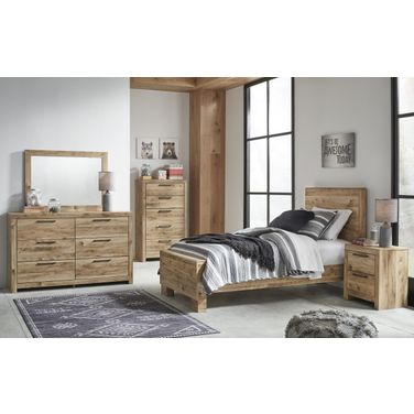 Hyanna Tan Brown Youth Panel Bedroom Set