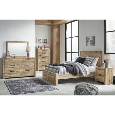 Hyanna Tan Youth Panel Storage Bedroom Set