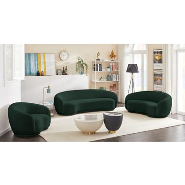 Hyde Living Room Set In Green