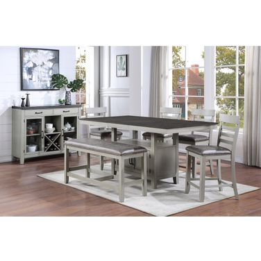 Hyland 7 Piece Dining Set with Server