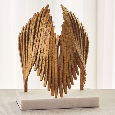 Icarus Sculpture In Brass