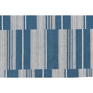 Indr/Outdr Colton Stripe Cabana 2x3 Rug In Blue
