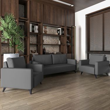 Inno Living Room Set In Grey
