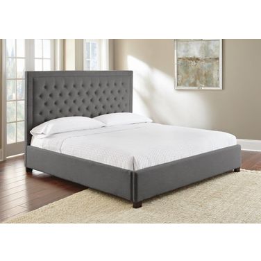Isadora Queen Bed In Gray