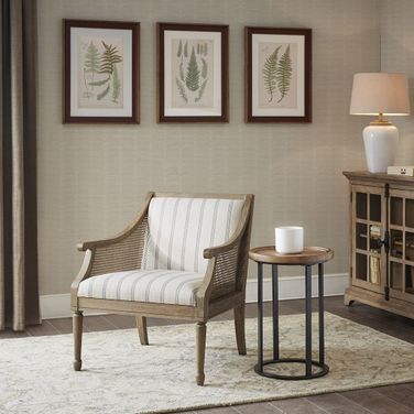 Isla Accent Chair In Beige