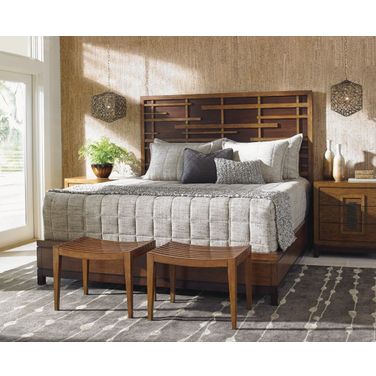 Island Fusion Shanghai Panel Bedroom Set