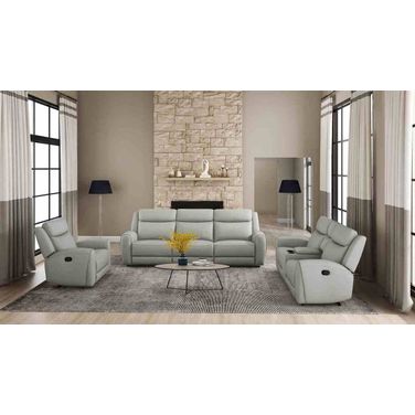 Jacobus Living Room Set In Light Gray