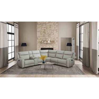 Jacobus Sectional In Light Gray