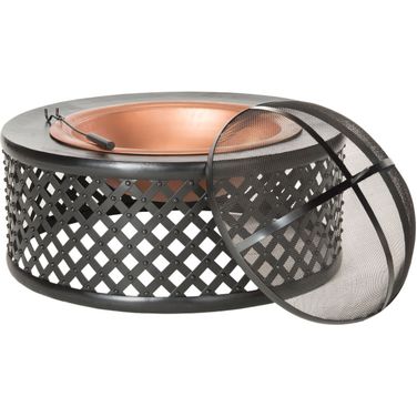 Jamaica Copper and Black Fire Pit