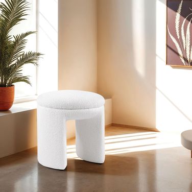 Janetta Stool In Beige