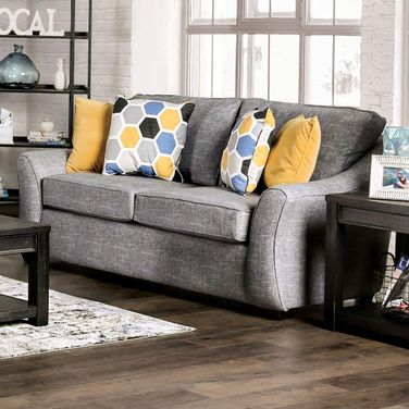Jarrow Loveseat In Light Gray