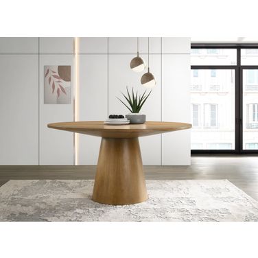 Jasper 59 Inch Round Dining Table In Driftwood