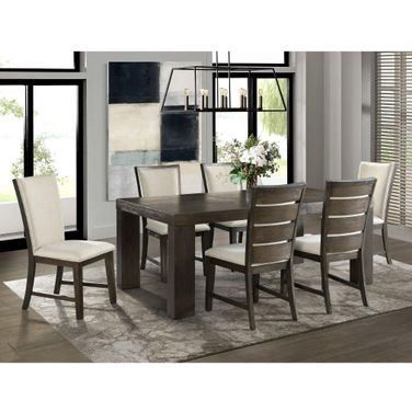 Jasper Dark Walnut Extendable Rectangular Dining Room Set