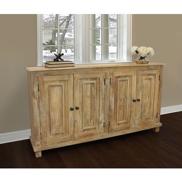 Jensen 4-Door Sideboard In Natural