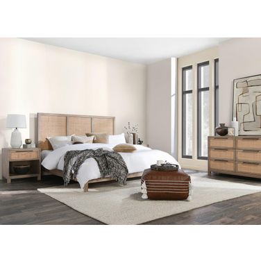 Jensen Bedroom Set In Taupe