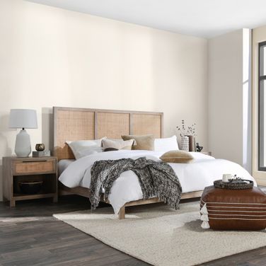 Jensen Queen Bed In Taupe