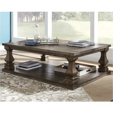 Johnelle Gray Rectangular Cocktail Table