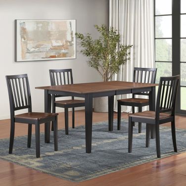 Joplin Rectangular Dining Room Set In Brown