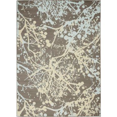 Jubilant Grey 5'3" x 7'3" Area Rug
