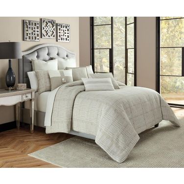 Julianna Gray 10 Piece King Comforter Set