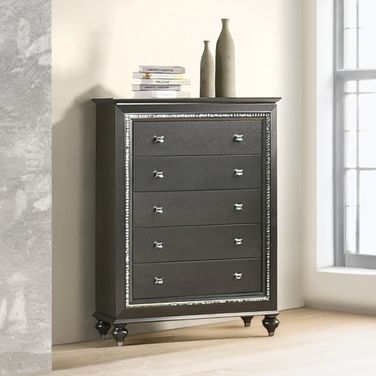 Kaitlyn Chest (Metallic Gray)