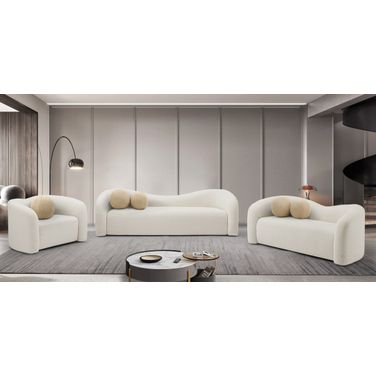 Kali Living Room Set In Cream