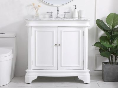 Mara Bathroom Hardware Set in White by Schoolhouse